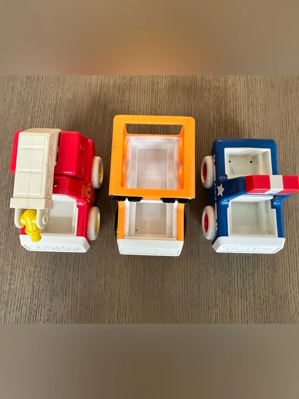 Set of three Vintage Tonka Toy Trucks